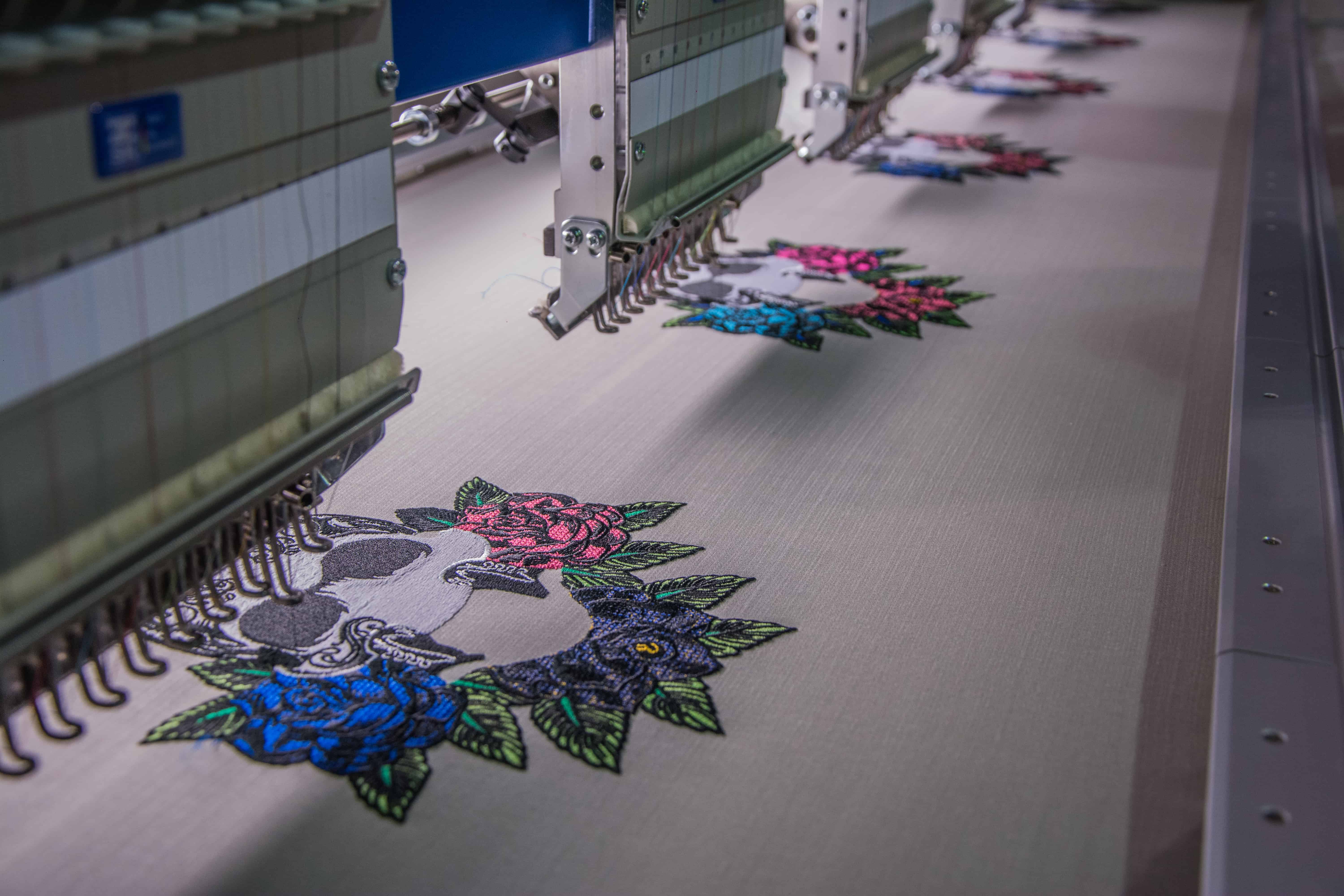 Embroidery decoration